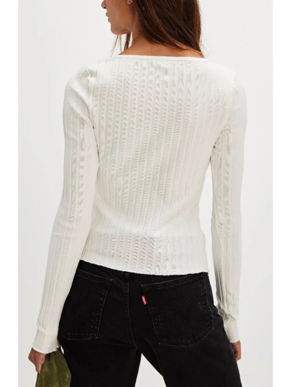 FREE PEOPLE Tilly Long Sleeve / Ivory